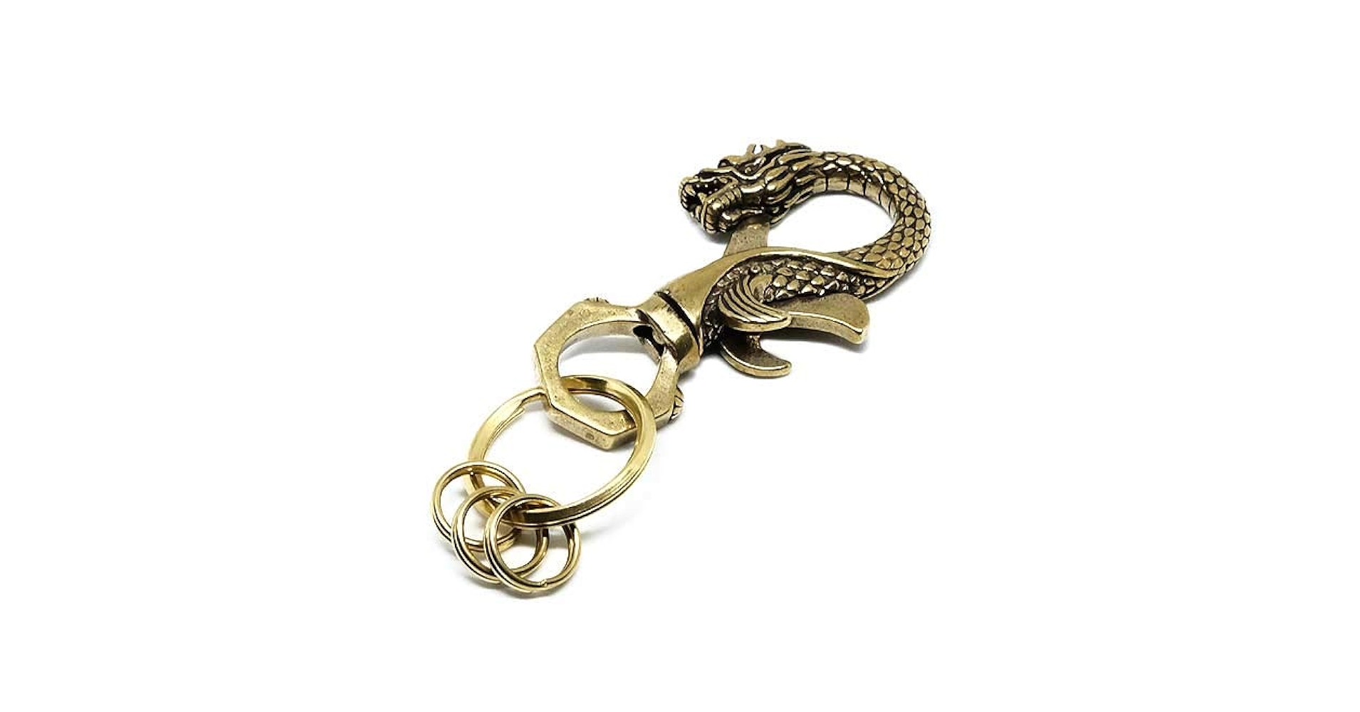 ヴィンテージ　アンティーク　真鍮　RAINBOW DRAGON キーホルダー ヴィンテージ アンティーク 真鍮 RAINBOW DRAGON キーホルダー